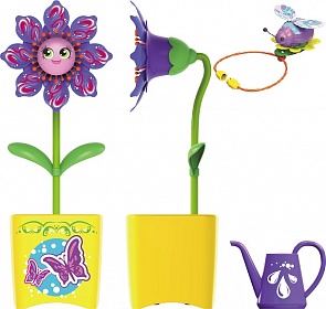 Интерактивная игрушка - Волшебный цветок с ожерельем и волшебным жучком (Magic Blooms, 88446)